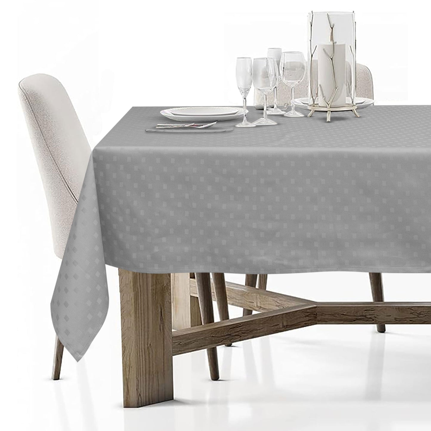 Tovaglia Servizio da Tavola + Tovaglioli 6 Posti Damina in Cotone 0541