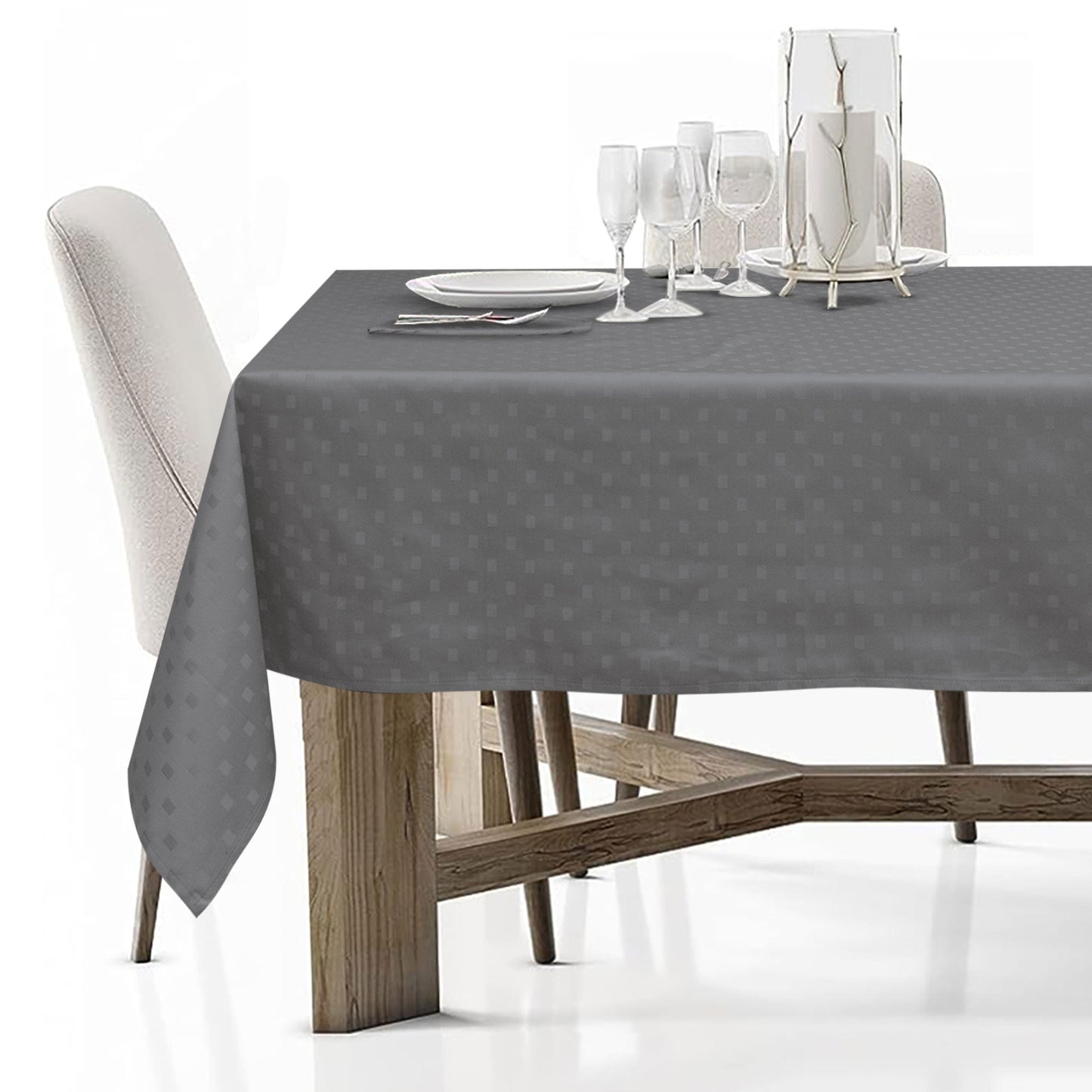 Tovaglia Servizio da Tavola + Tovaglioli 6 Posti Damina in Cotone 0541