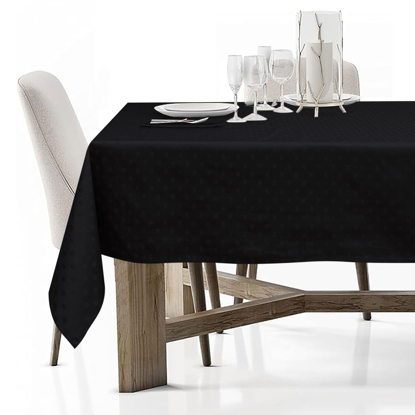 Tovaglia Servizio da Tavola + Tovaglioli 6 Posti Damina in Cotone 0541