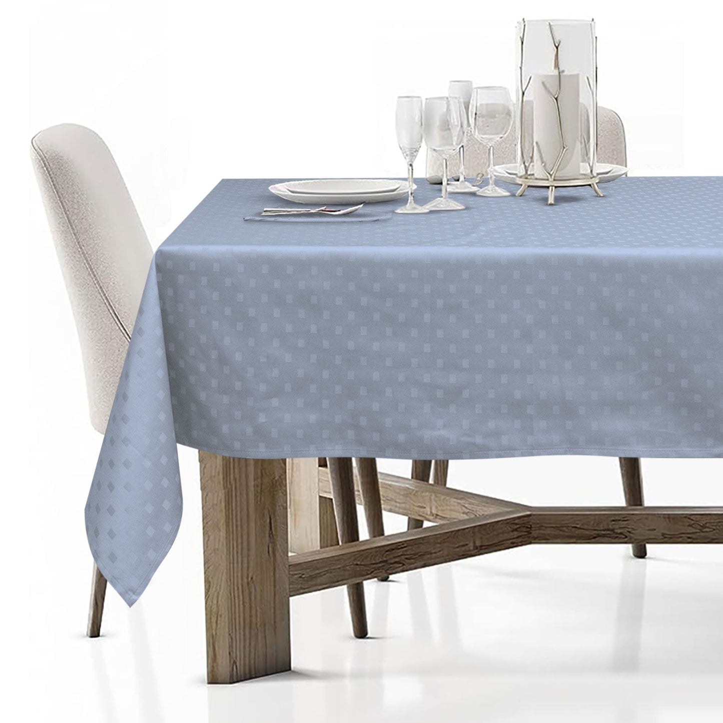 Tovaglia Servizio da Tavola + Tovaglioli 6 Posti Damina in Cotone 0541