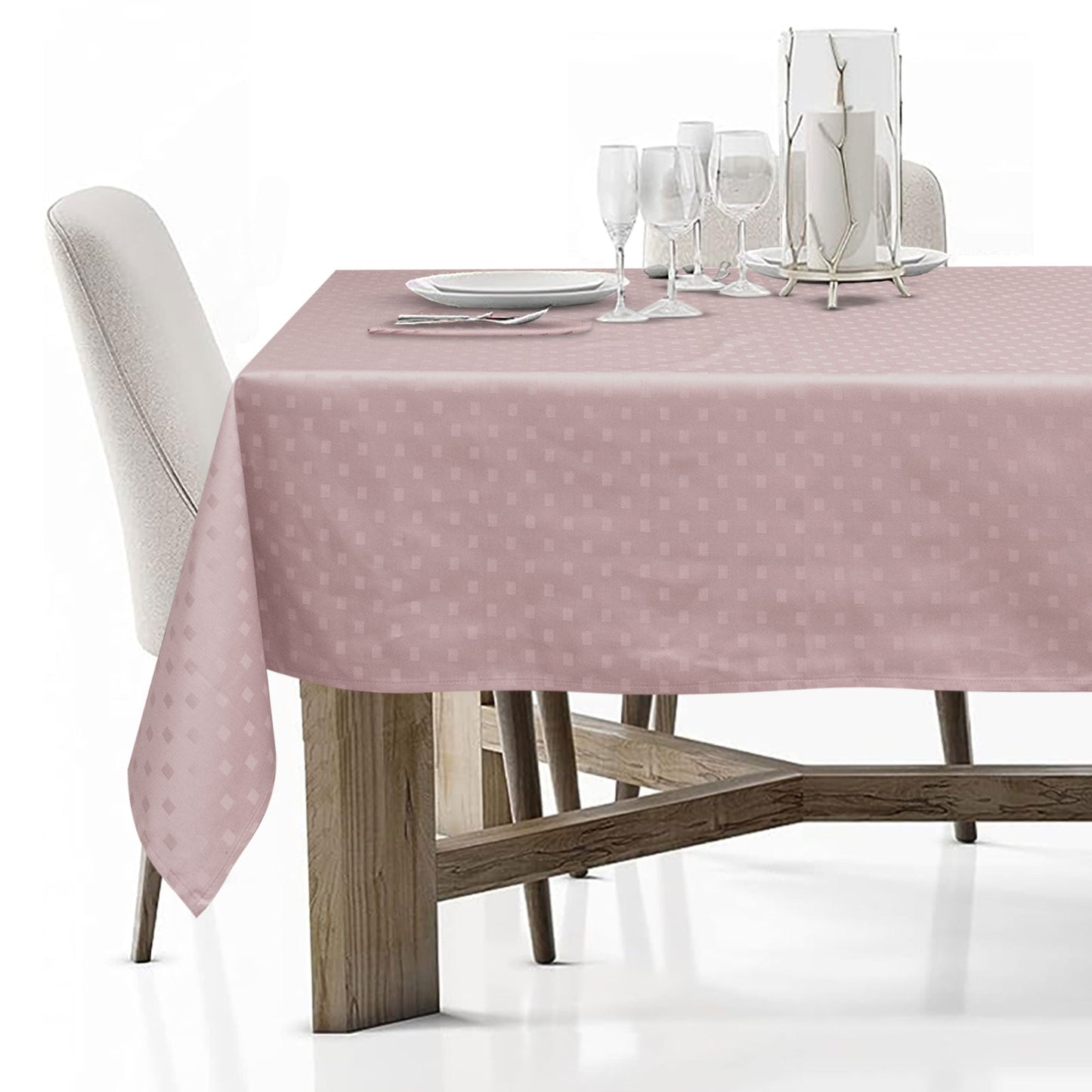 Tovaglia Servizio da Tavola + Tovaglioli 6 Posti Damina in Cotone 0541