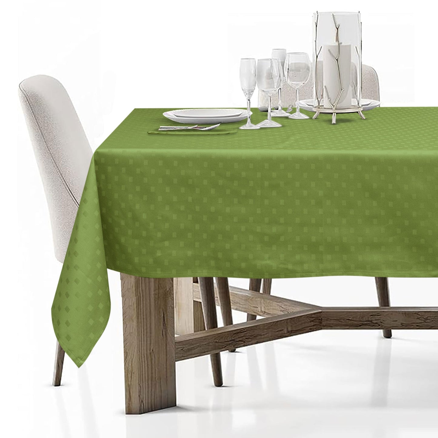 Tovaglia Servizio da Tavola + Tovaglioli 6 Posti Damina in Cotone 0541