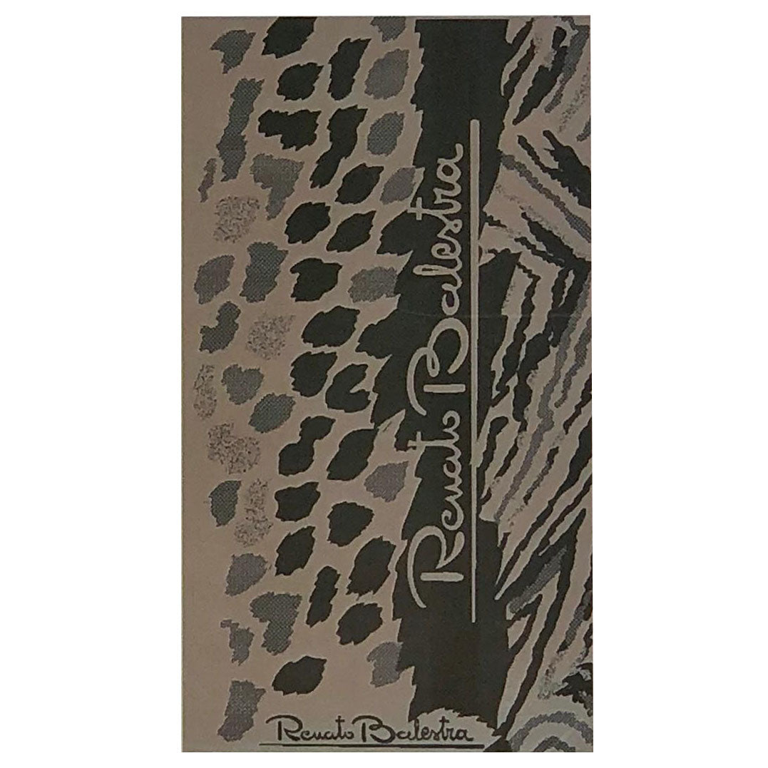 Telo Mare Coprilettino in jacquard Fouta per sdraio lettino Renato Balestra 0934