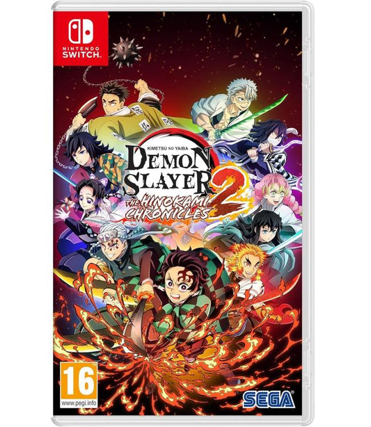 Demon Slayer The Hinokami Chronicles 2 Nintendo Switch Game Ita Eu New