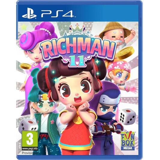 Richman 11 PS5 - English Game EU Version Multilingual Cover PlayStation 5 2024