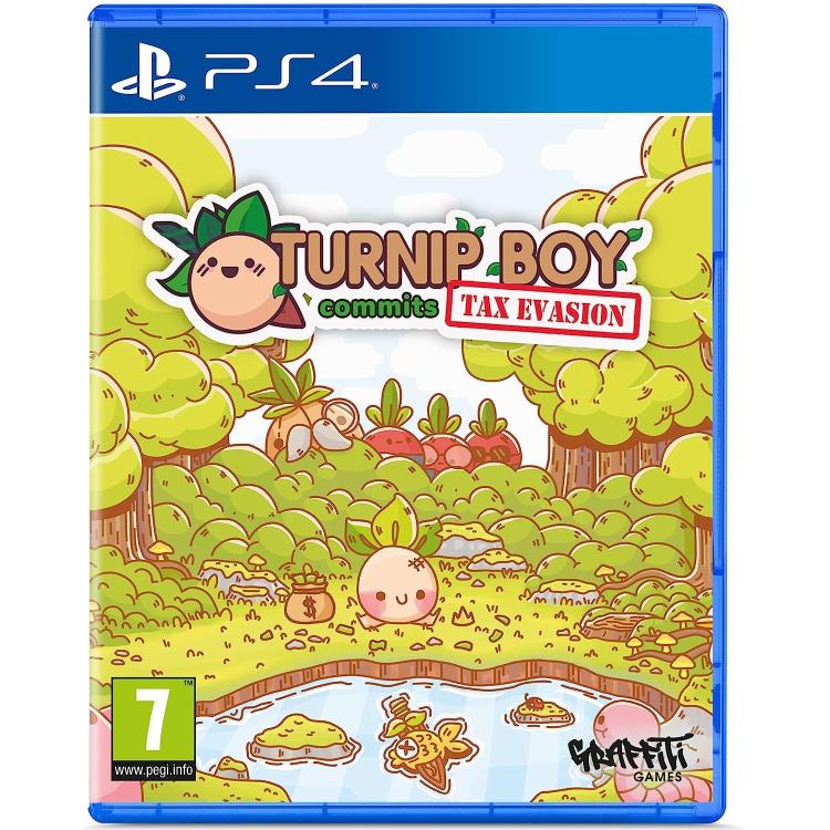Turnip Boy Commits Tax Evasion Ps4 Video Game Playstation 4 Eu Italian New