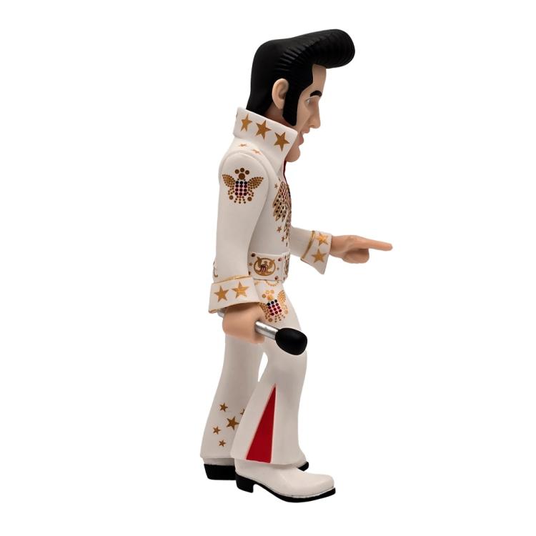 Minix - Elvis Presley White (Music 104) Figure 12Cm Statua Live Collezione