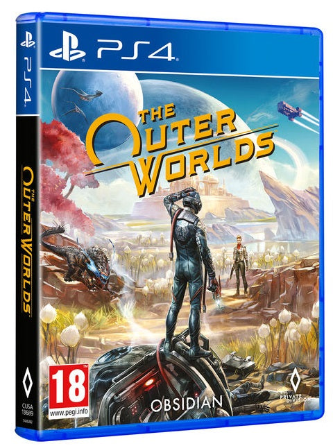 The Outer Worlds PS4 Italian Game Playstation 4 Video Game New Sealed