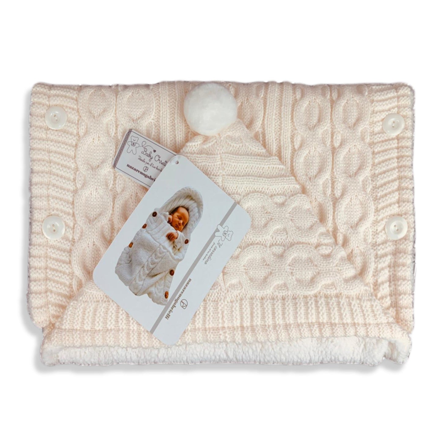 Sacco baby nanna neonato multiuso coperta per bimbo Nazareno Gabrielli 1196