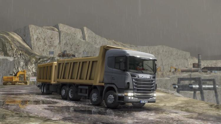 Truck And Logistics Simulator PS4 PlayStation 4 Game Italian Delivery Deliveries