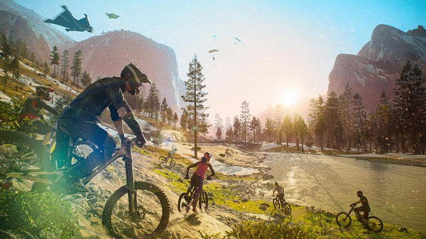 Riders Republic PS4 PlayStation 4 Game Bikes Skateboards Motorbikes Skis Italian Game