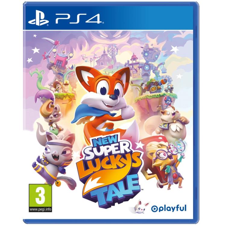 New Super Lucky's Tale PS4 Video Game Playstation 4 EU Italian New Sealed