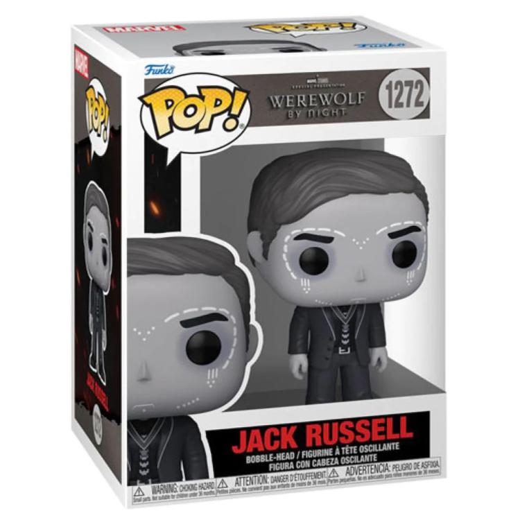 Funko Pop ! Marvel Werewolf By Night: (1272) Jack Russell Vinyl 9Cm
