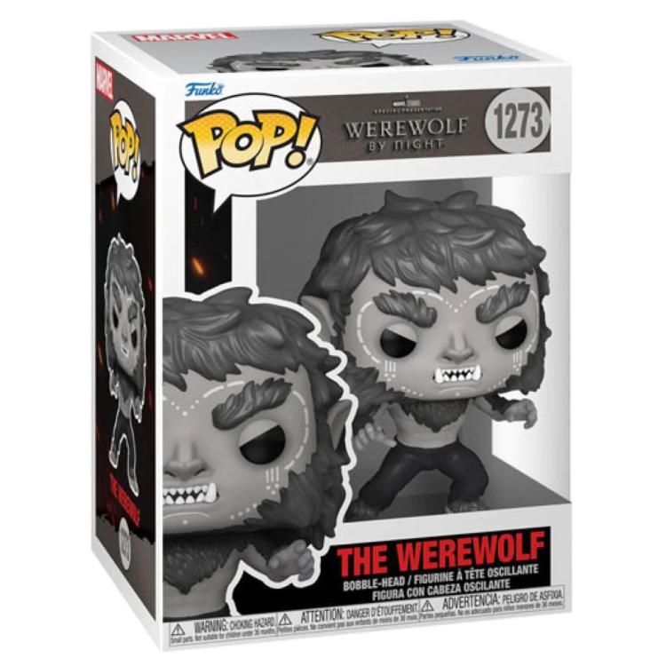 Funko Pop ! Marvel Werewolf By Night: (1273) The Werewolf Vinyl 9Cm