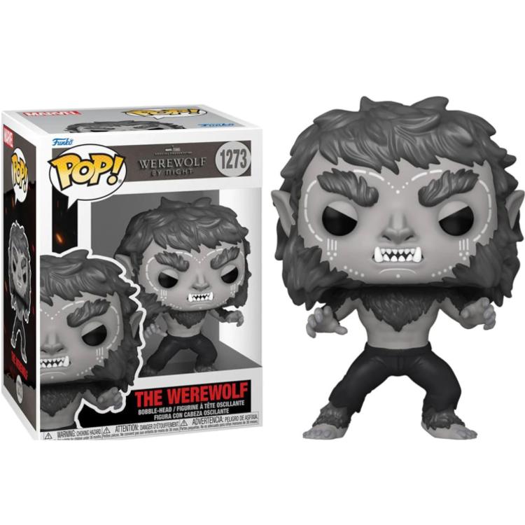 Funko Pop ! Marvel Werewolf By Night: (1273) The Werewolf Vinyl 9Cm