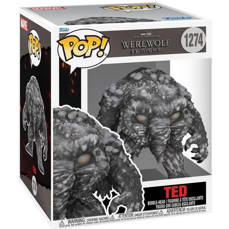 Funko Pop ! Marvel Werewolf By Night: (1274) Ted Vinyl Figure 9Cm