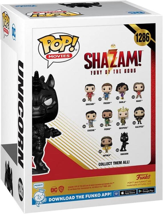 Funko Pop! Movies - Shazam! Fury Of The Gods (1286) Unicorn |Serie Marvel Figure