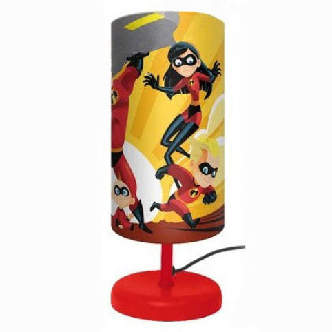 Disney Pixar lampada da notte comodino gli Incredibili 2 luce da tavolo 1294