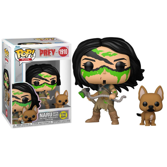 Funko Pop ! Plus - Prey - Naru with Sarii (1910) "Glows In The Dark" Vinyl Figure 10cm