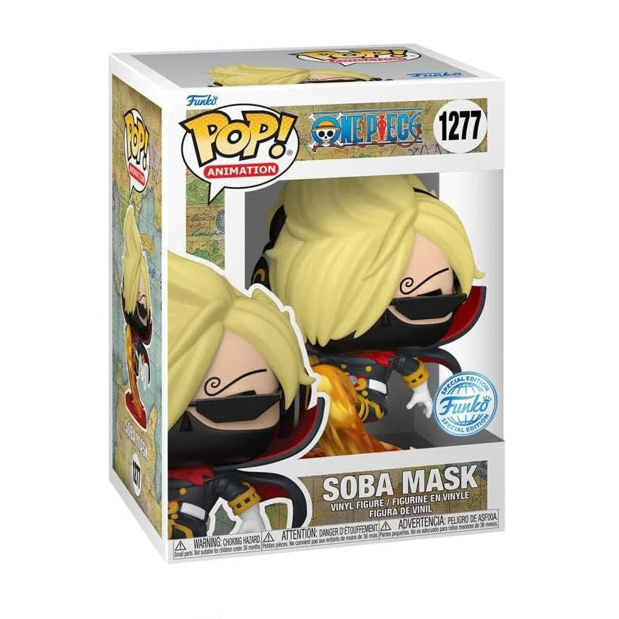 Funko Pop ! Animation One Piece - Soba Mask (1277) Vinyl Figure 9cm