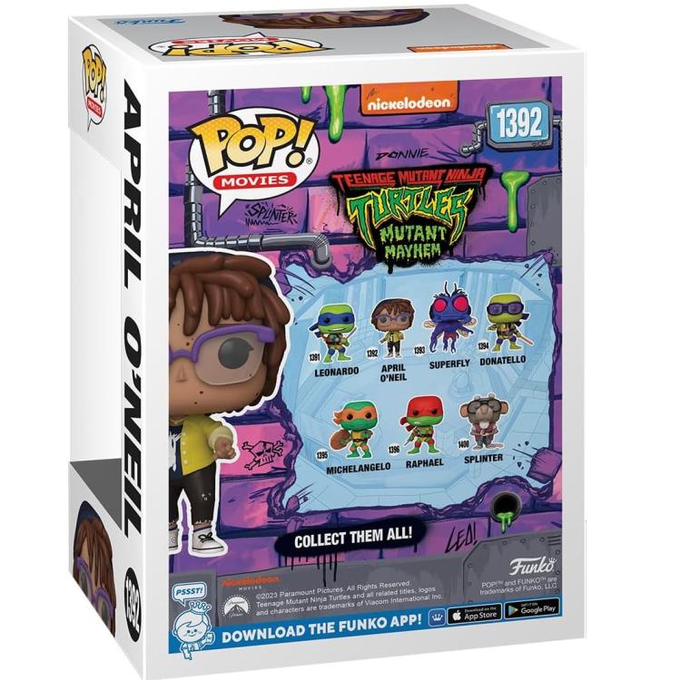 Funko Pop! Movies Tmnt Teenage Mutant Ninja Turtles April O'Neal 1392 Tartarughe