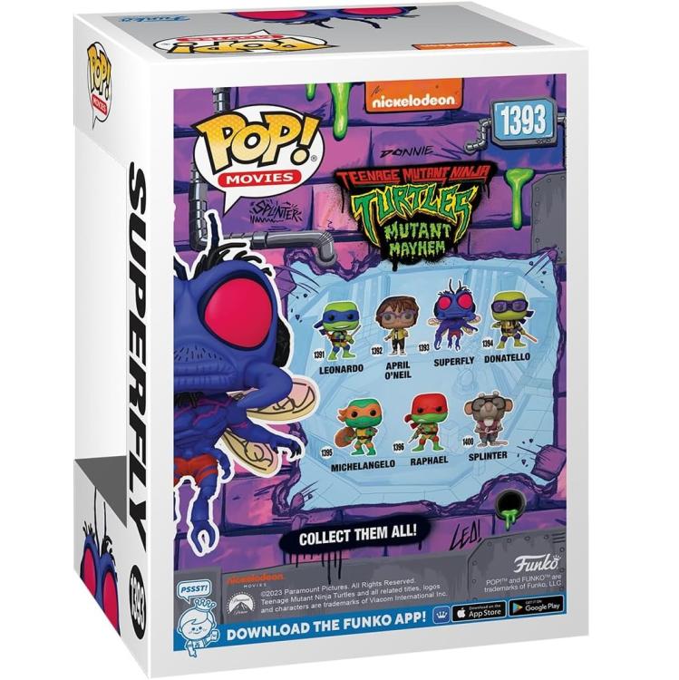 Funko Pop! Movies: Tmnt Teenage Mutant Ninja Turtles Superfly (1393) Tartarughe