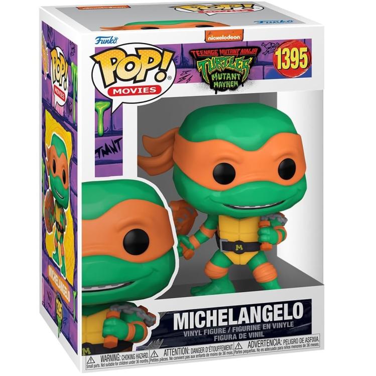 Funko Pop! Movies Tmnt Teenage Mutant Ninja Turtles Michelangelo 1395 Tartarughe