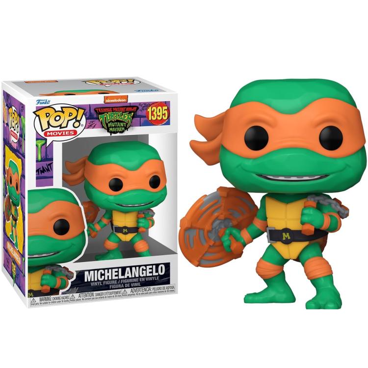 Funko Pop! Movies Tmnt Teenage Mutant Ninja Turtles Michelangelo 1395 Tartarughe
