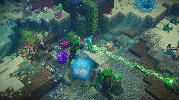 Minecraft Dungeons Ultimate Edition + Dlc Ps4 Italian Video Game New Game