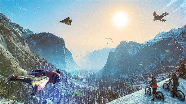 Riders Republic PS4 PlayStation 4 Game Bikes Skateboards Motorbikes Skis Italian Game