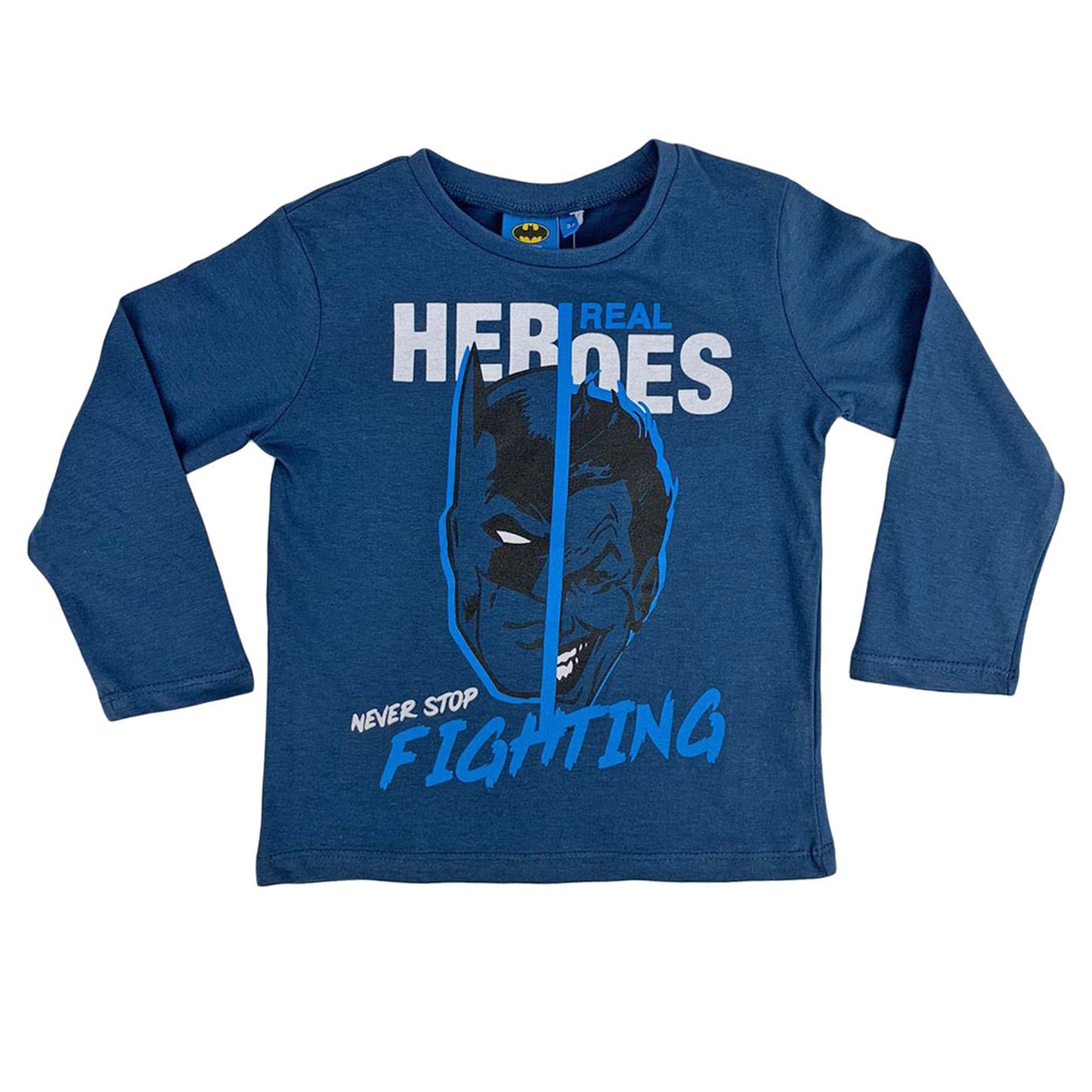 Maglia stampata ufficiale DC Comics logo Batman maglietta bambino 1428