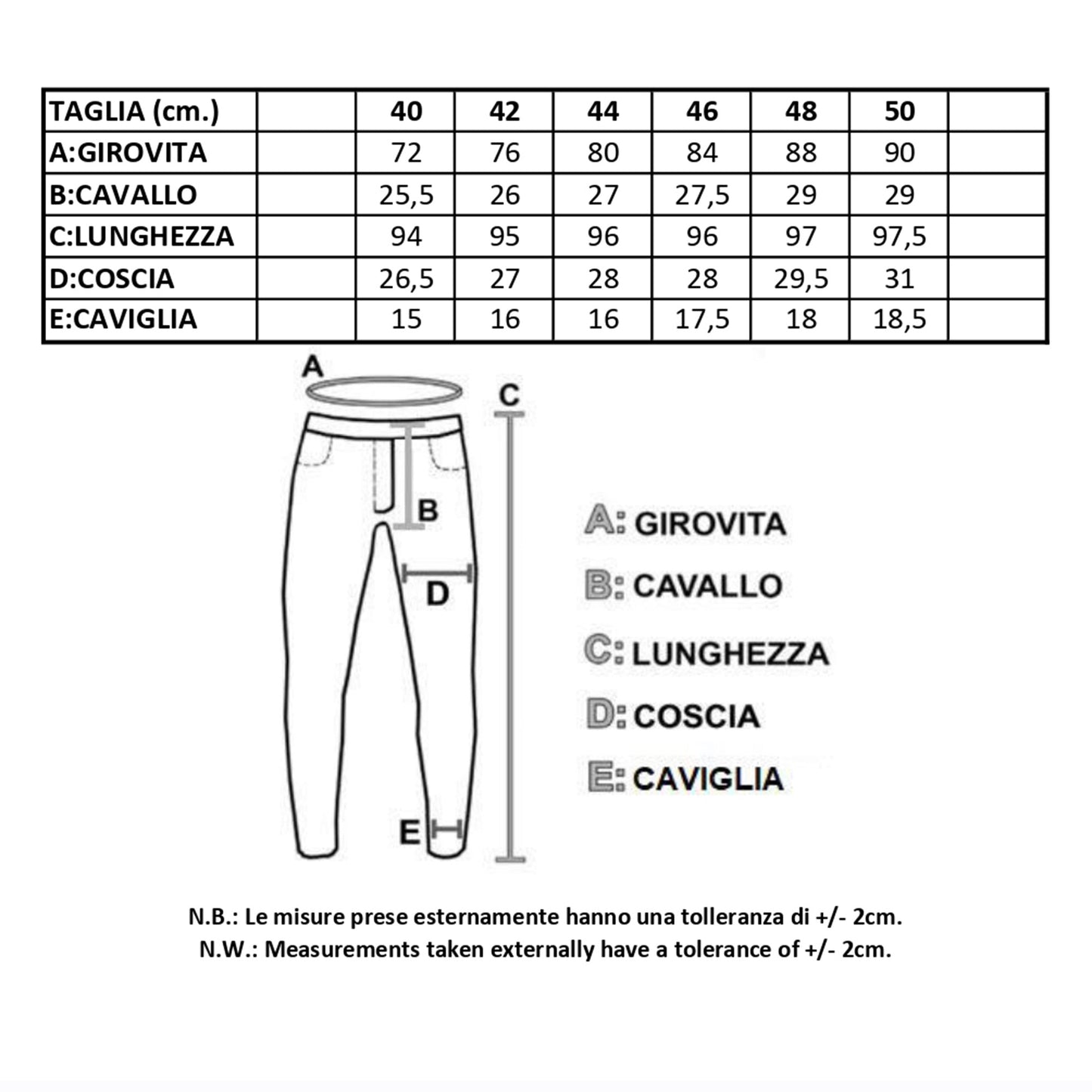 Pantalone donna elegante stampato cerimonie sera made in italy 1478