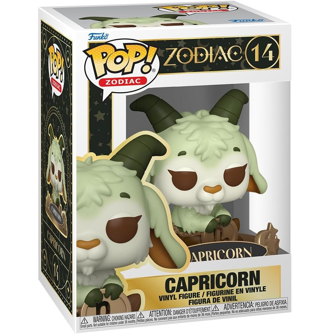 Funko Pop ! Zodiac (14) Capricon- Vinyl Figure Statuetta Capricorno Collezione Vinile (Dic)