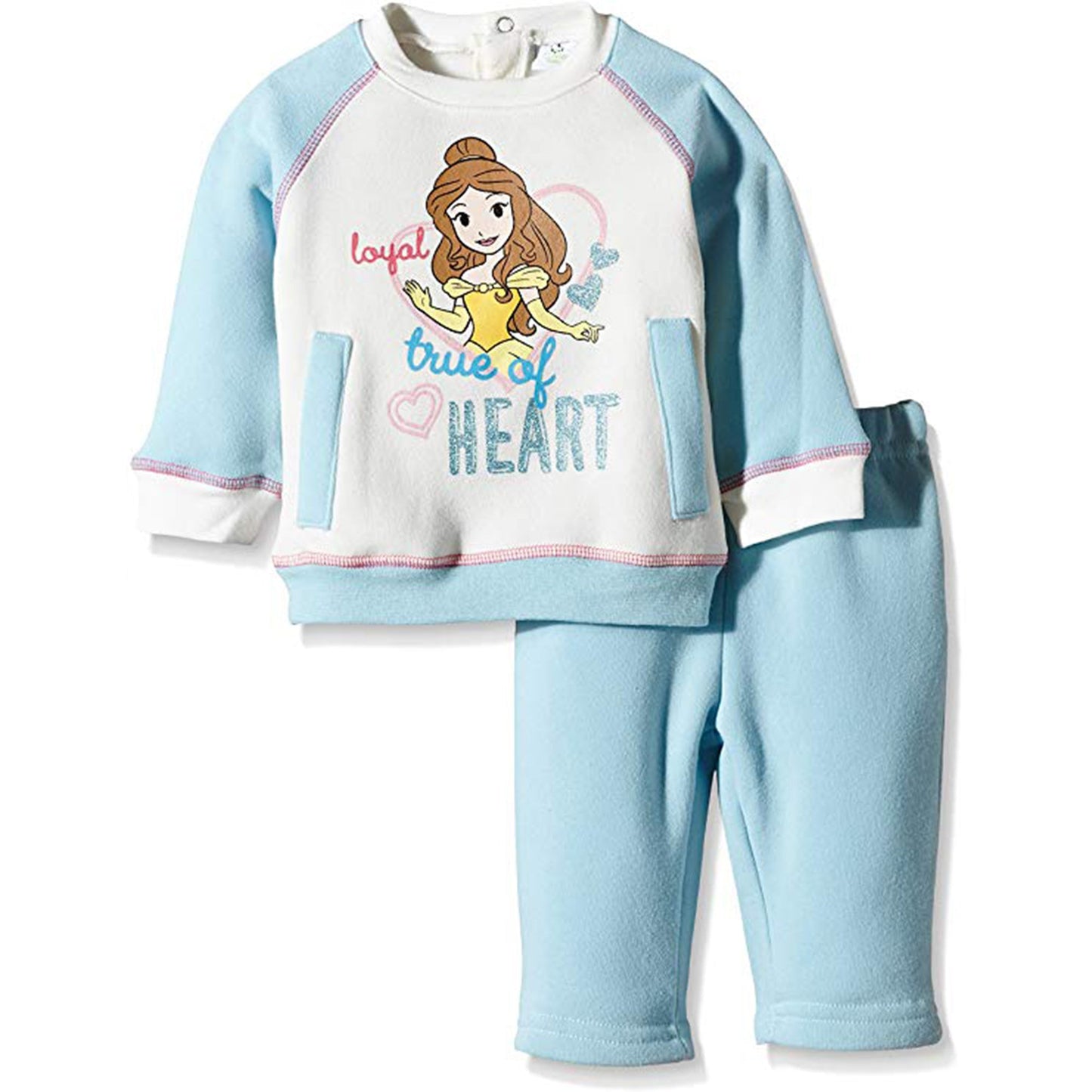 Pigiama invernale Disney Principesse maniche lunghe bambina ufficiale 1533