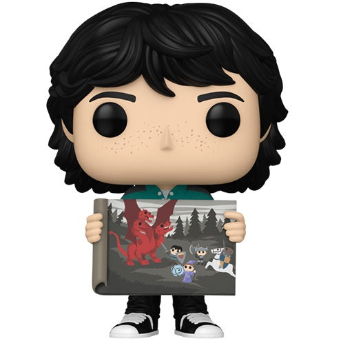 Funko Pop ! Television Netflix Stranger Things - (1539) Mike w/Painting 9cm