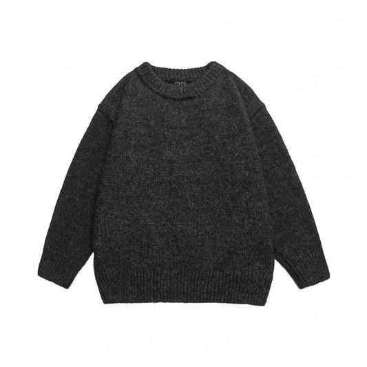 Winter College Basic Style Boys And Girls Woolen Sweater Top