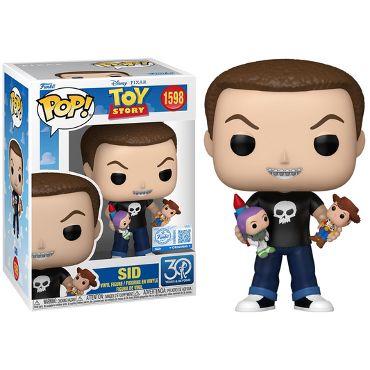 Funko Pop ! Disney Pixar - Toy Story - (1598) Sid - Vinyl Figure Statuetta 10cm