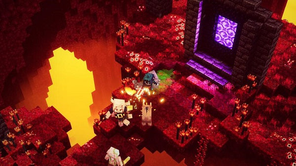 Minecraft Dungeons Ultimate Edition + Dlc Ps4 Italian Video Game New Game