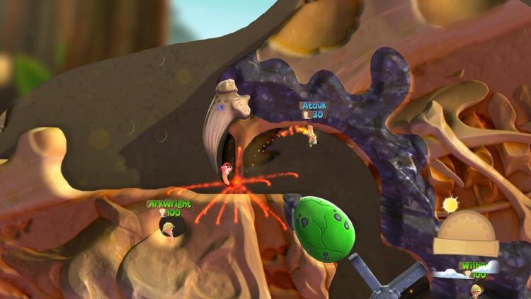 Worms Battlegrounds + Worms WMD PS4 Game PlayStation 4 Ita Lemmings Ninja EU