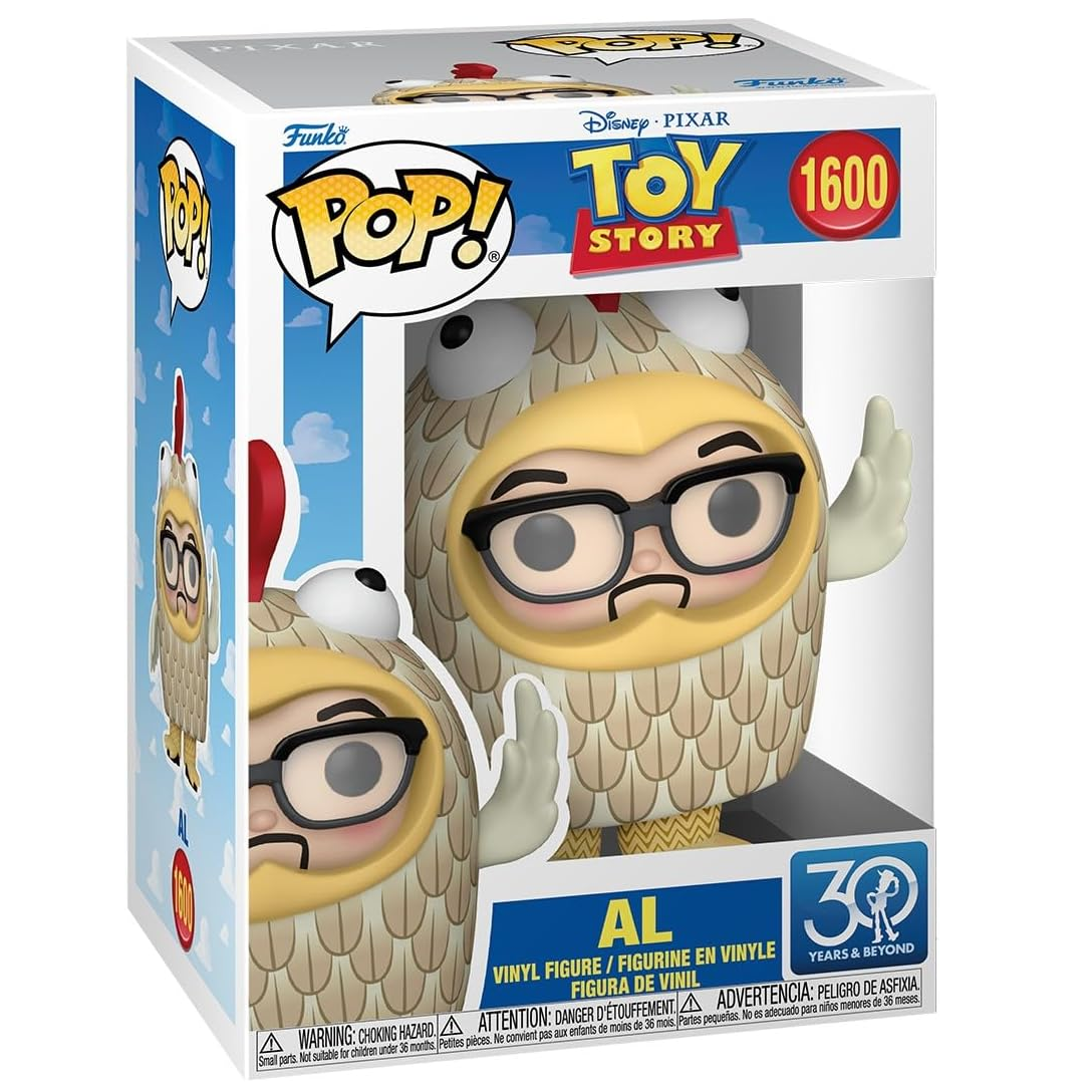 Funko Pop ! Disney Pixar - Toy Story - (1600) Al (Chicken Suit) - Vinyl Figure Statuetta 10cm