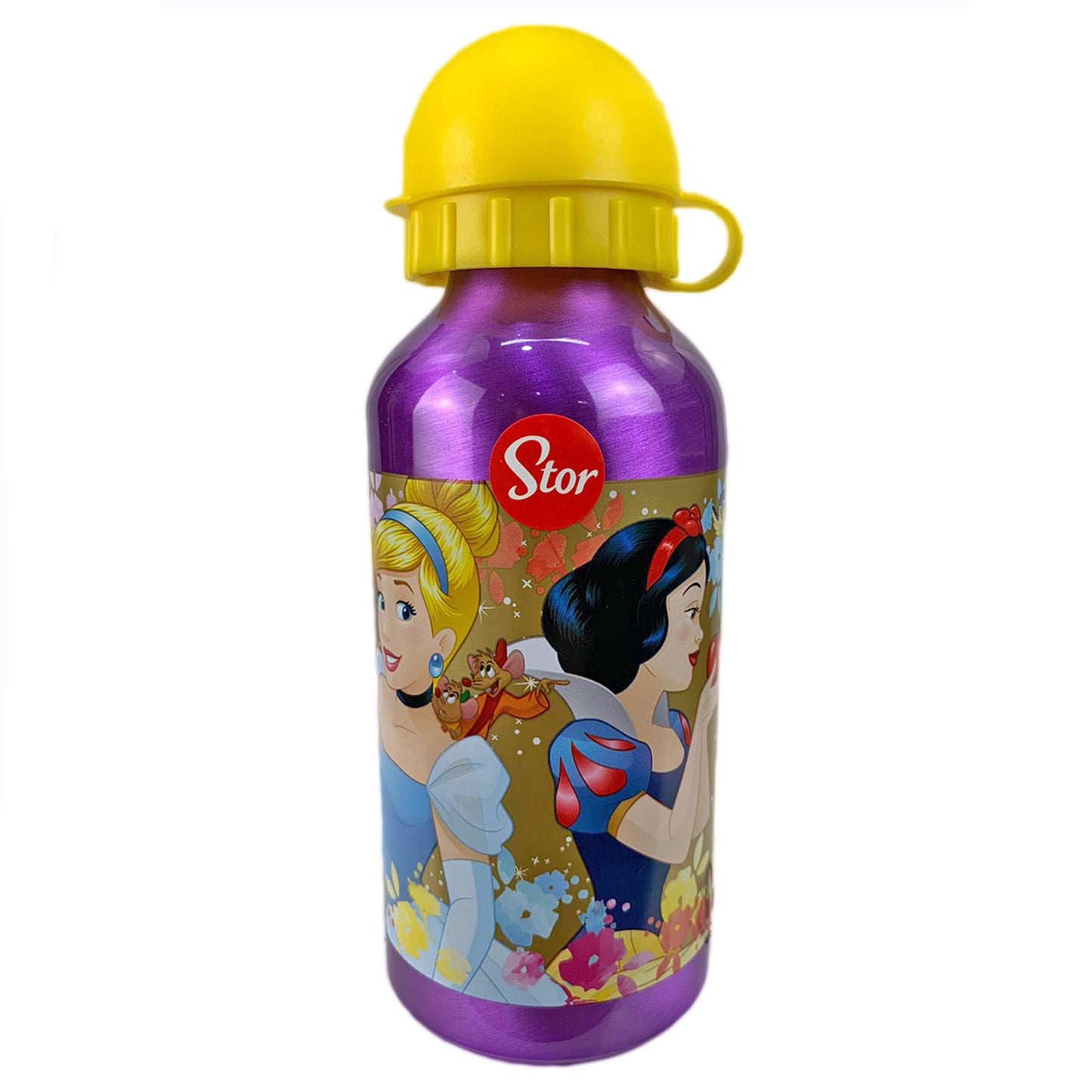 Borraccia Disney Principesse bottiglia in allumino con beccuccio 400 ml 1622