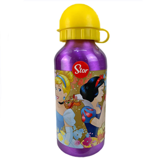 Borraccia Disney Principesse bottiglia in allumino con beccuccio 400 ml 1622