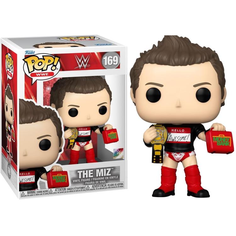 Funko Pop! Wwe - (169) The Miz Vinyl Figure 9Cm - Wrestling