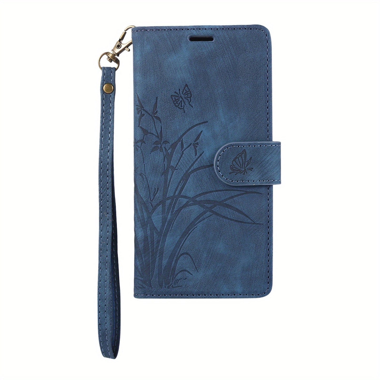 Flower Flip Case For Samsung Galaxy A25 A15 A05 A54 A34 A24 A14 A04 S A04E 4G 5G Lanyard PU Leather Wallet Card Slot Stand Magnetic Phone Cover