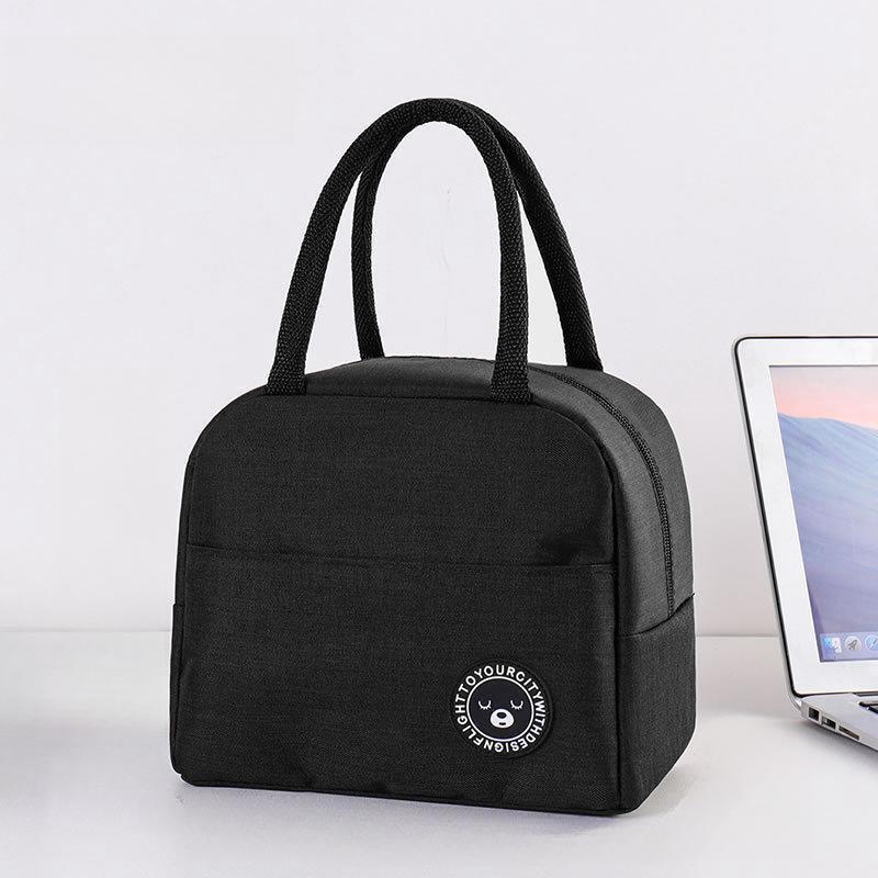 Borsa termica per il pranzo, borsa isolante ispessita in alluminio, borsa portatile per picnic, scuola, viaggi