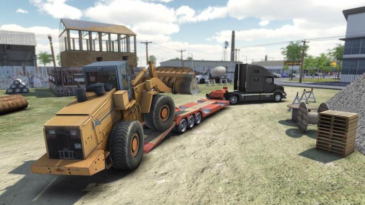 Truck And Logistics Simulator PS4 PlayStation 4 Game Italian Delivery Deliveries