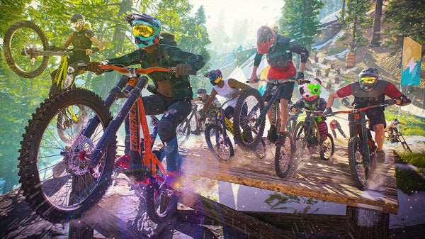 Riders Republic PS4 PlayStation 4 Game Bikes Skateboards Motorbikes Skis Italian Game