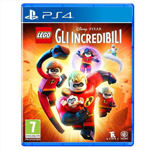 Lego The Incredibles Ps4 Game Disney Pixar Playstation 4 Italian Incredibles