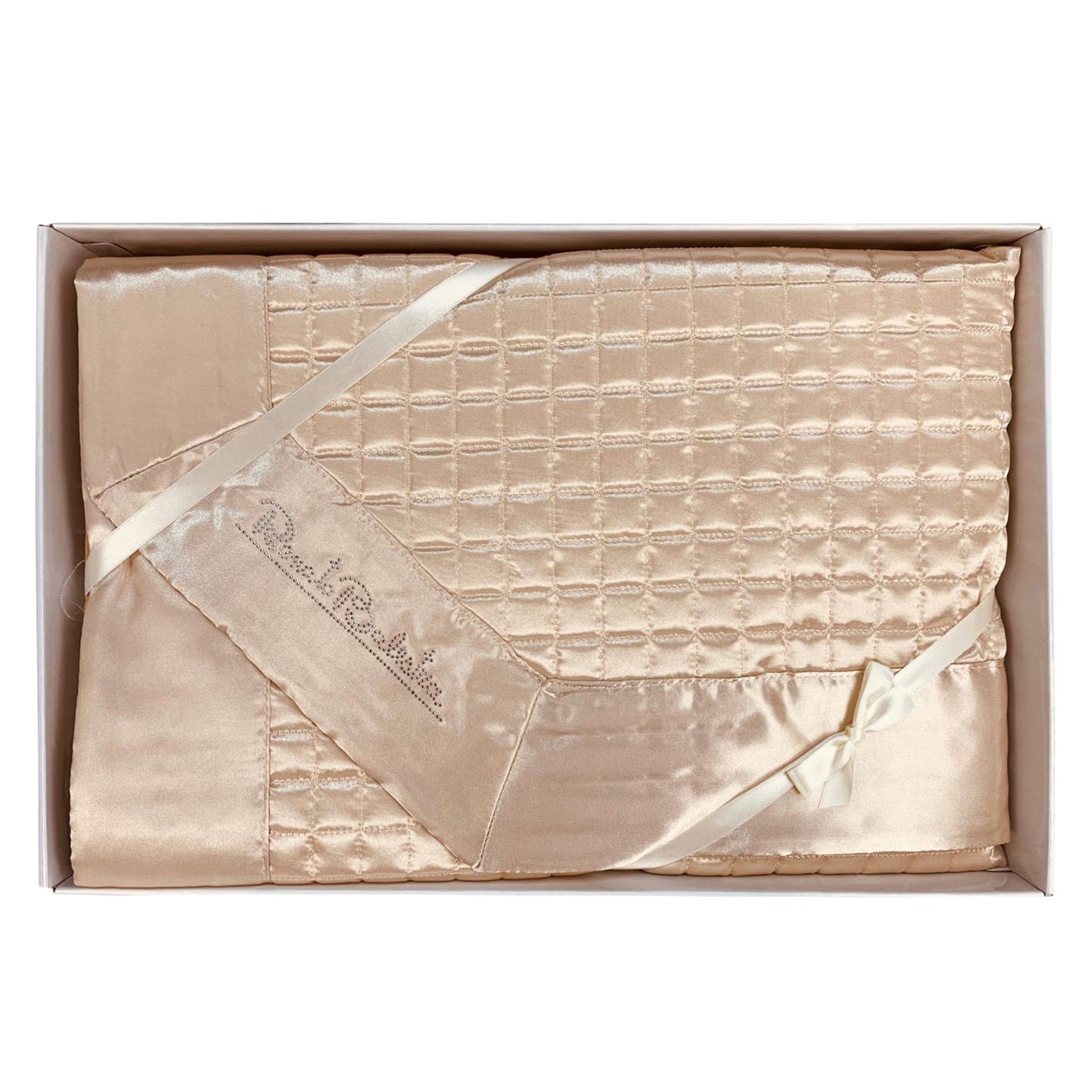 Trapuntino copriletto trapuntato Renato Balestra letto matrimoniale Viola 1944