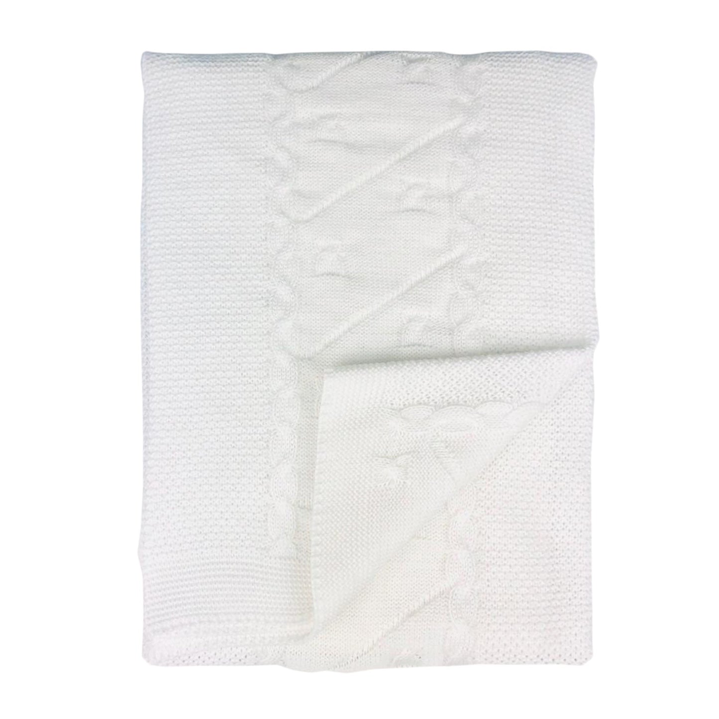 Copertina neonato in filo per culla carrozzina Nazareno Gabrielli 1962